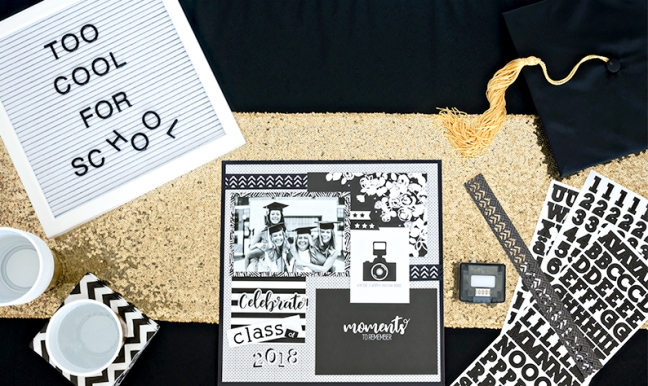 Use the Black & White Mat Pack to Create a Stunning Scrapbook Layout –  Creative Memories Blog